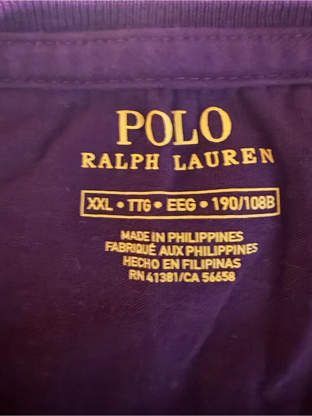 Polo by Ralph Lauren Burgundy Ski Bear Graphic Tee